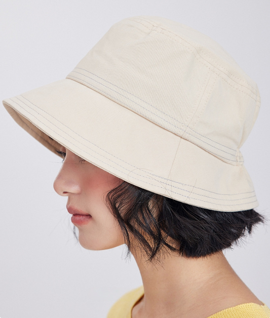 Cotton Bucket Hat – Lightweight Cute Sun Hat for Protection - AOA Fashion Accessories
