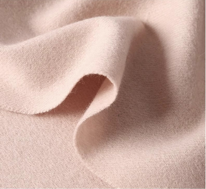 Wool Scarf Women – With Exquisite Floral Embroidery - OESLO
