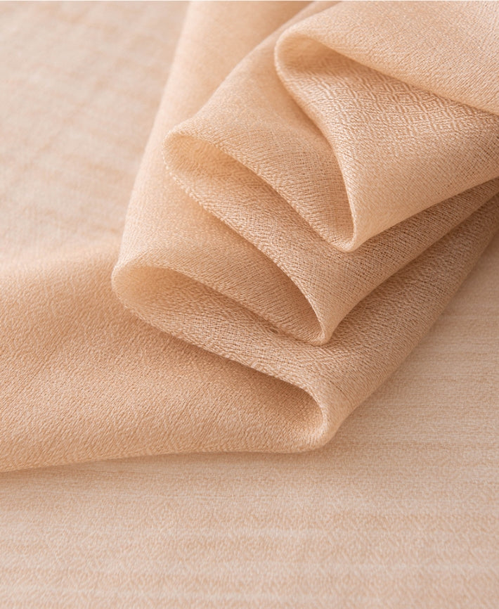 Solid Color 100% Wool Scarf - Lightweight and Elegant Ladies' Shawl - OESLO