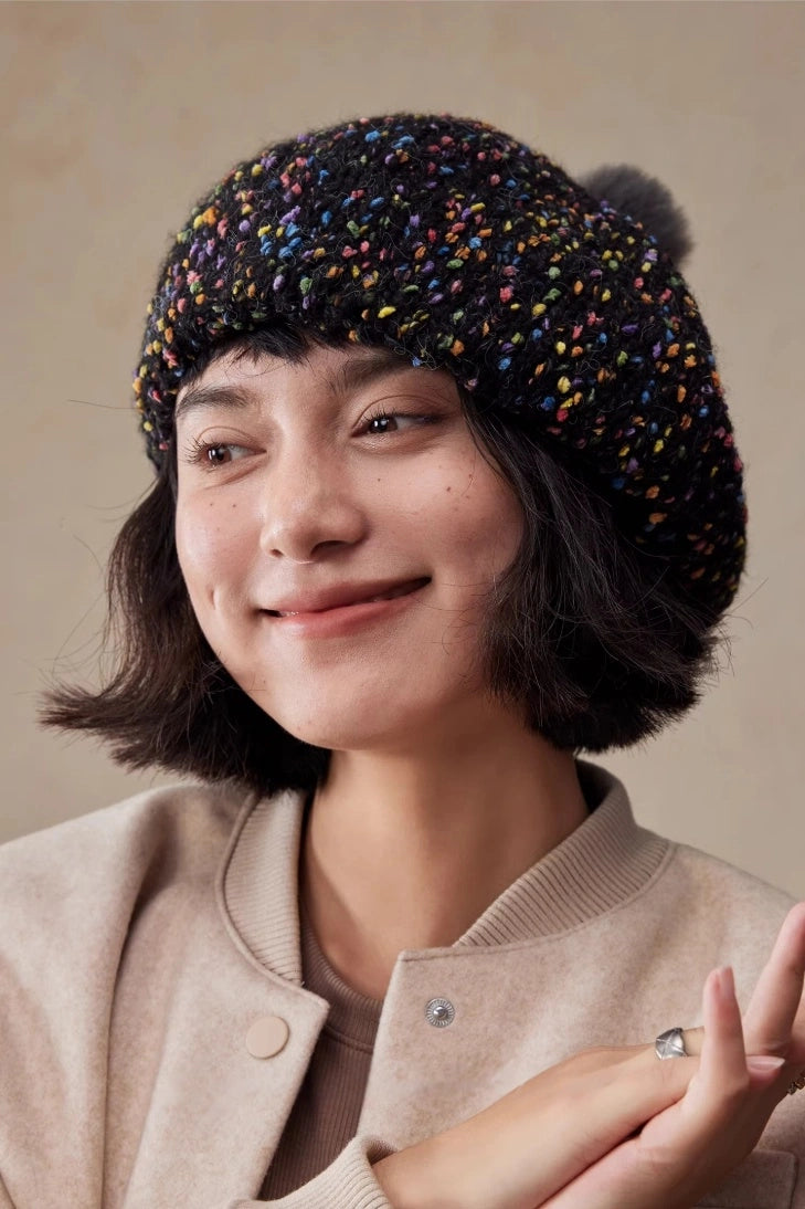Cute Knit Beret Hat for Women | Multiple Colors - OESLO