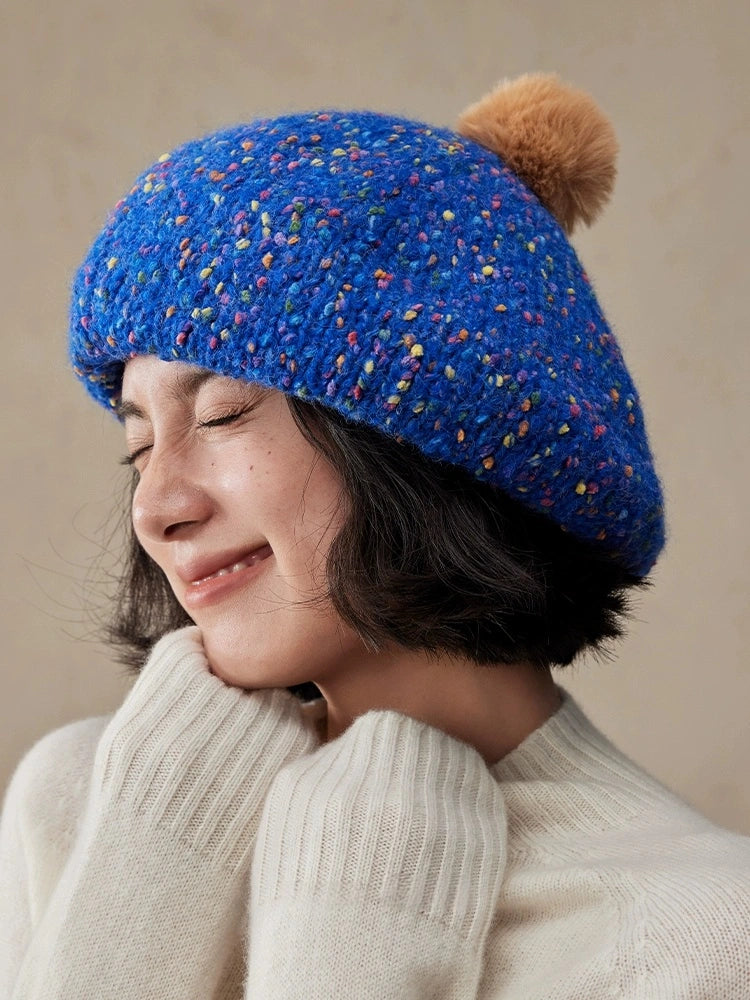 Cute Knit Beret Hat for Women | Multiple Colors - OESLO