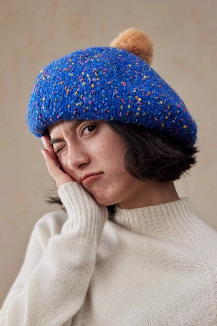 Cute Knit Beret Hat for Women | Multiple Colors - OESLO