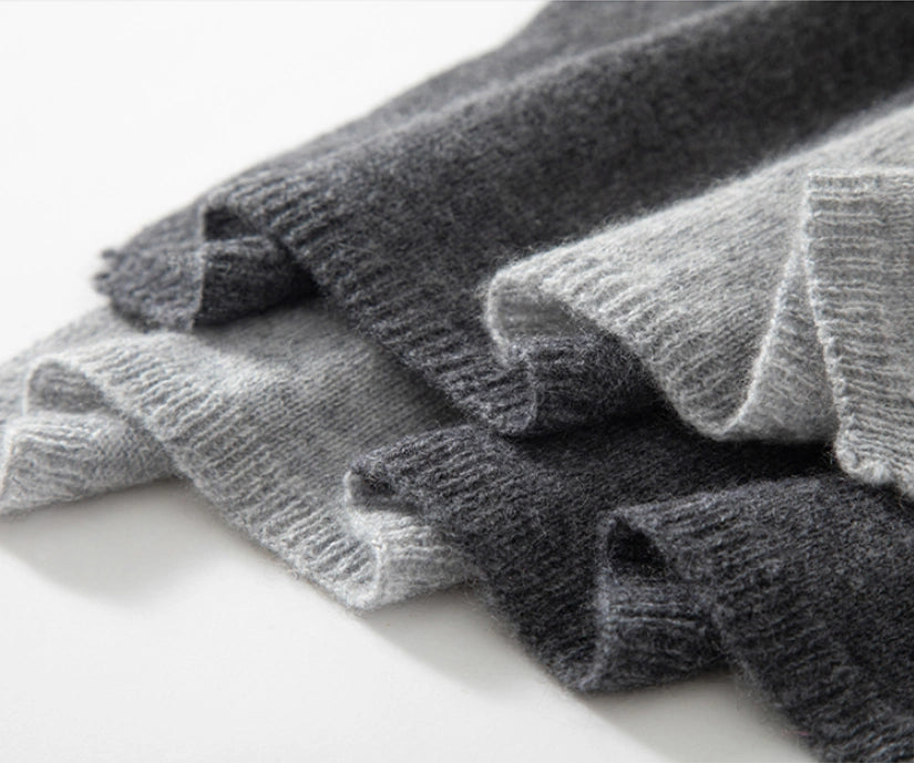 Colorblock Cashmere Scarf – Soft, Warm & Minimalist Style | Multiple Colors OESLO