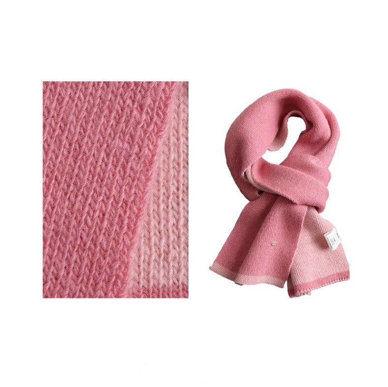 Modern Two-Tone Knitted Scarf for Women & Men | Multiple Colors - OESLO