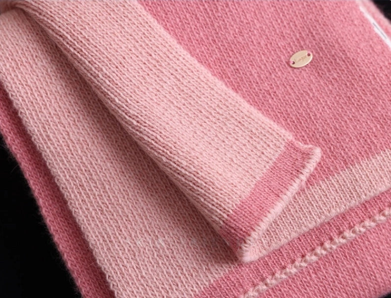 Modern Two-Tone Knitted Scarf for Women & Men | Multiple Colors - OESLO