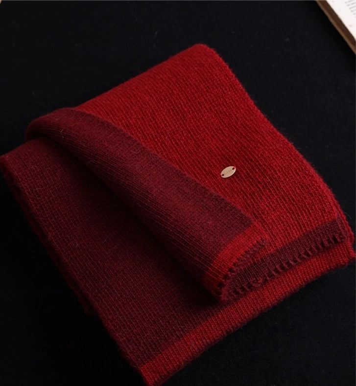 Modern Two-Tone Knitted Scarf for Women & Men | Multiple Colors - OESLO
