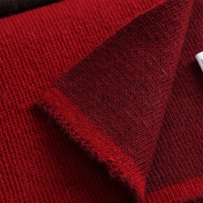 Modern Two-Tone Knitted Scarf for Women & Men | Multiple Colors - OESLO