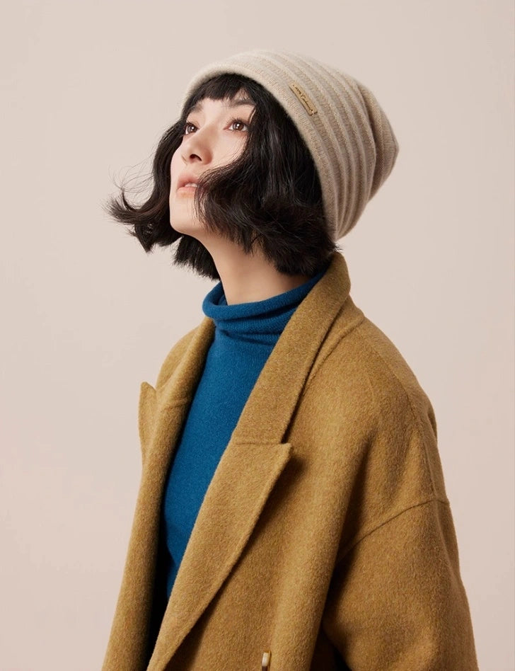 100% Cashmere Beanie Hat for Men & Women | Multiple Colors OESLO