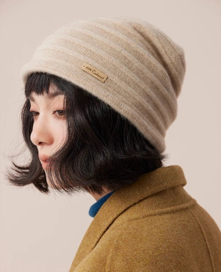 100% Cashmere Beanie Hat for Men & Women | Multiple Colors OESLO