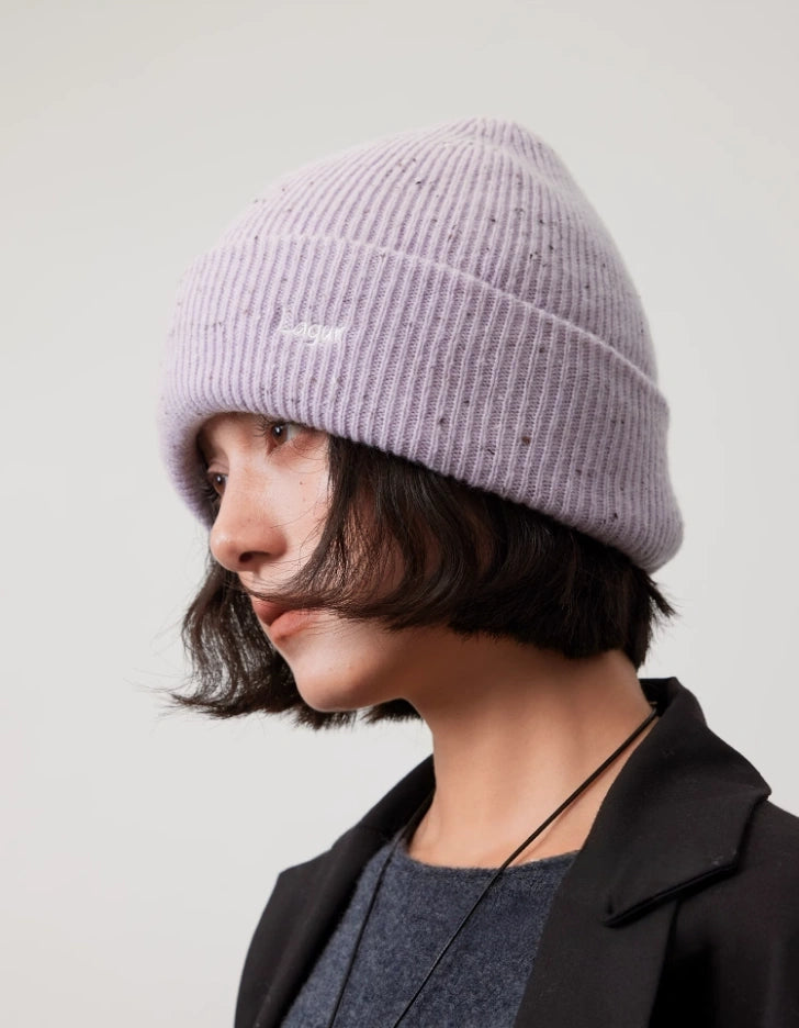 Merino Wool Beanie - Snow Mist Speckled Design | Multiple Colors OESLO