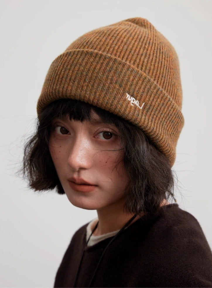 Merino Wool Beanie - Snow Mist Speckled Design | Multiple Colors OESLO