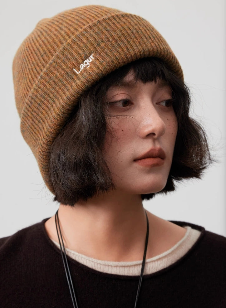 Merino Wool Beanie - Snow Mist Speckled Design | Multiple Colors OESLO