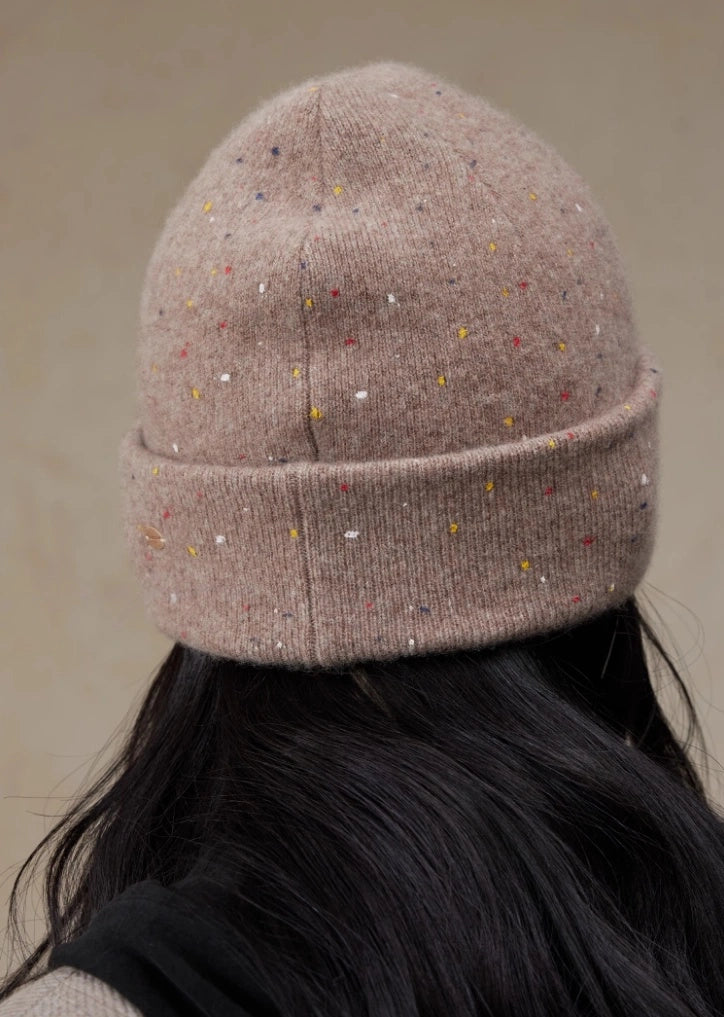 Multicolor Speckled Merino Wool Beanie | Multiple Colors - OESLO