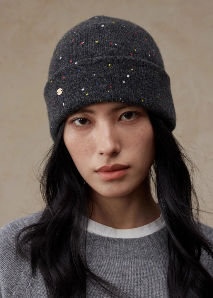 Multicolor Speckled Merino Wool Beanie | Multiple Colors - OESLO