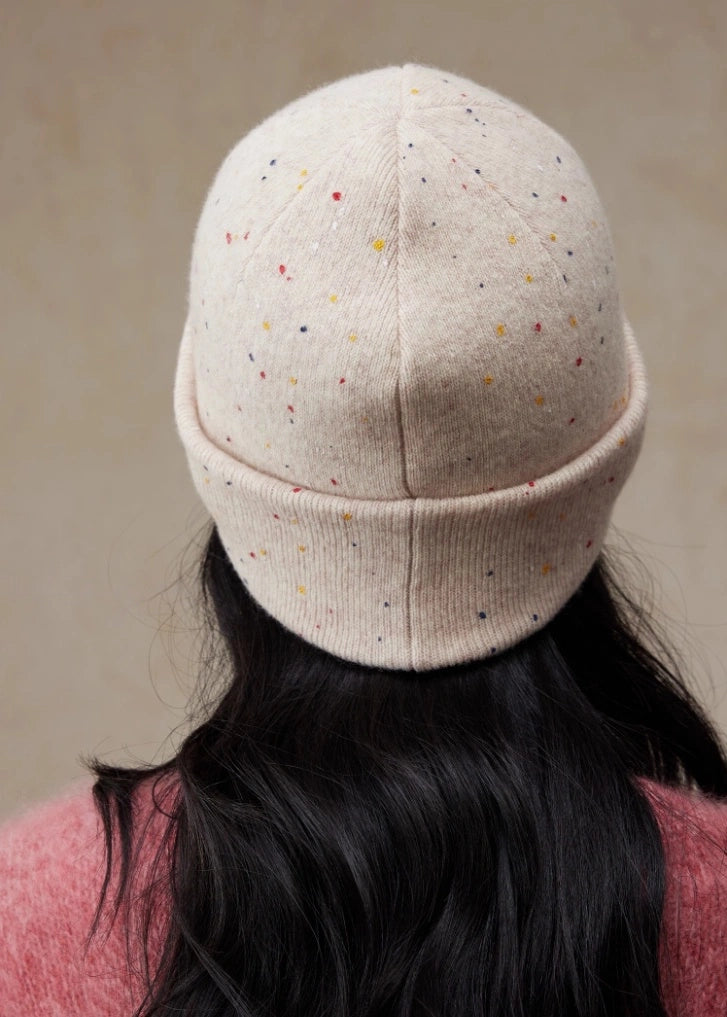Multicolor Speckled Merino Wool Beanie | Multiple Colors - OESLO