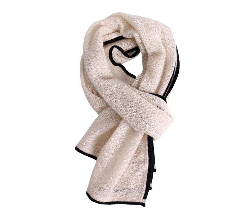 Soft Cashmere Scarf – Contrast Edge Design | Multiple Colors OESLO