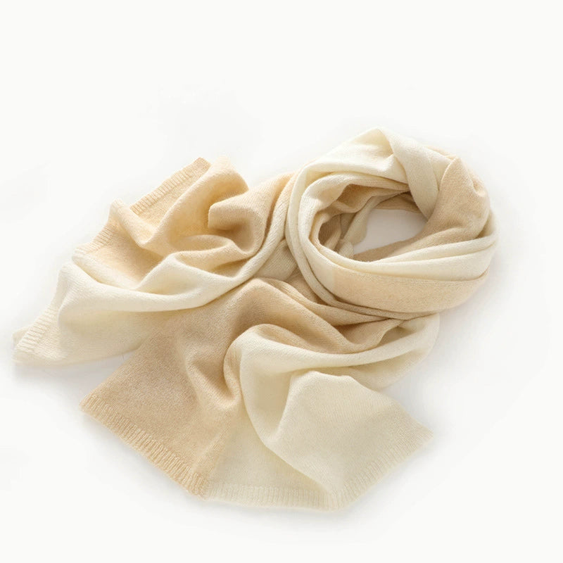 Colorblock Cashmere Scarf – Soft, Warm & Minimalist Style | Multiple Colors OESLO