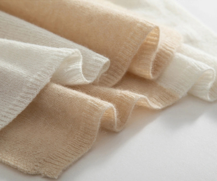 Colorblock Cashmere Scarf – Soft, Warm & Minimalist Style | Multiple Colors OESLO