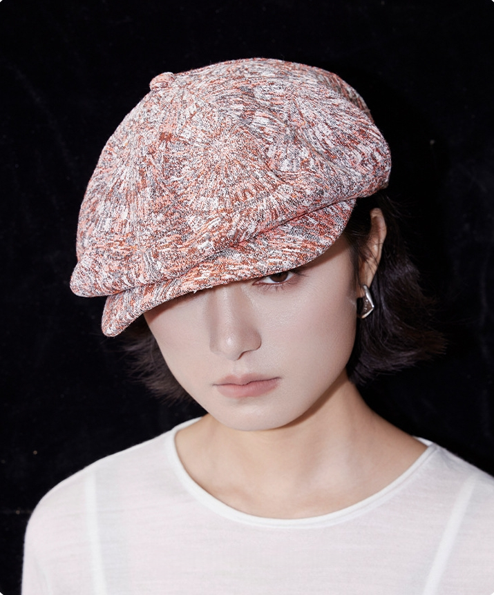 Vintage Cotton Beret Hat – Soft Stylish Beret Cap - OESLO
