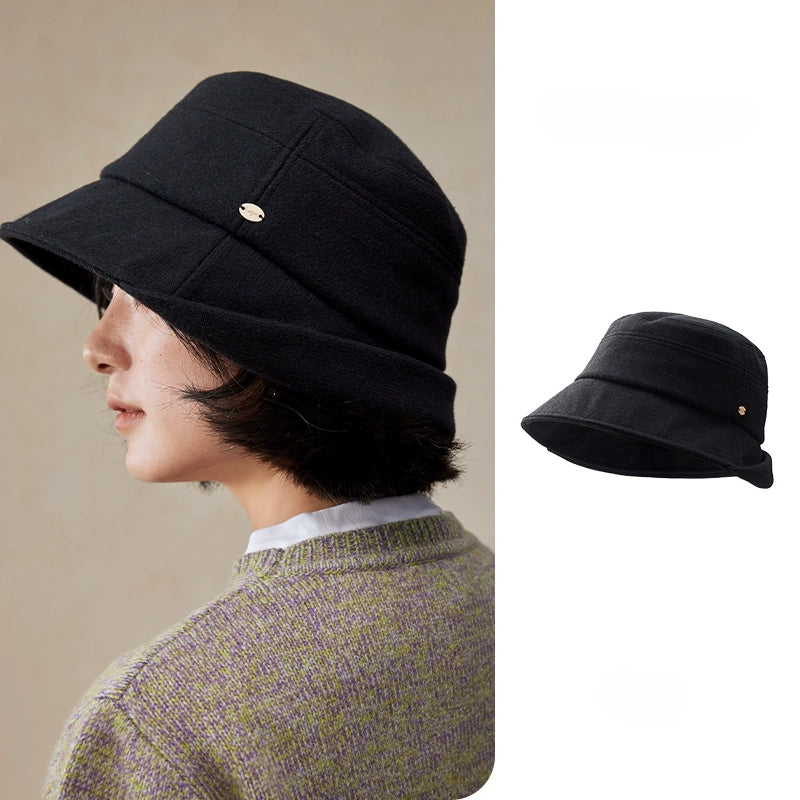 Elegant Solid Bucket Hat for Women | Multiple Colors - OESLO