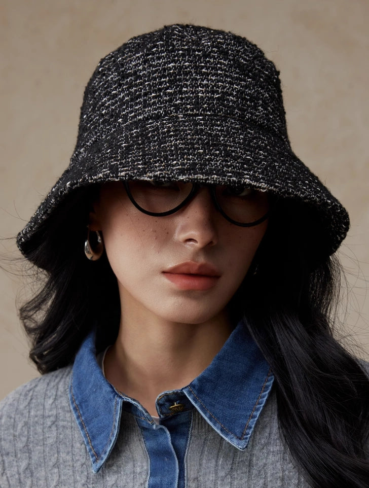 Wool Blend Tweed Bucket Hat – Classic & Cozy | Multiple Colors OESLO