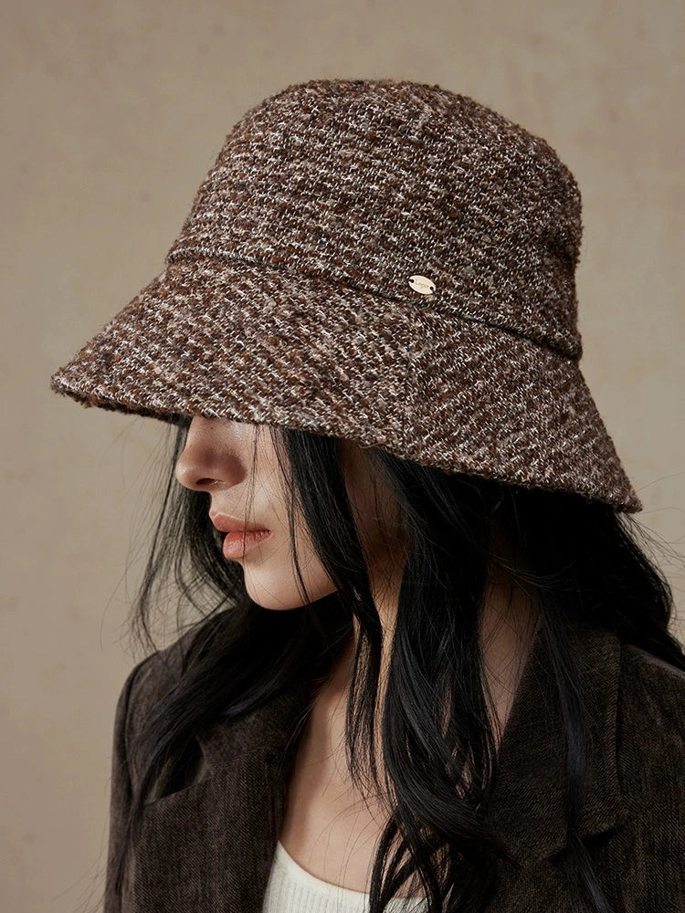 Wool Blend Tweed Bucket Hat – Classic & Cozy | Multiple Colors OESLO