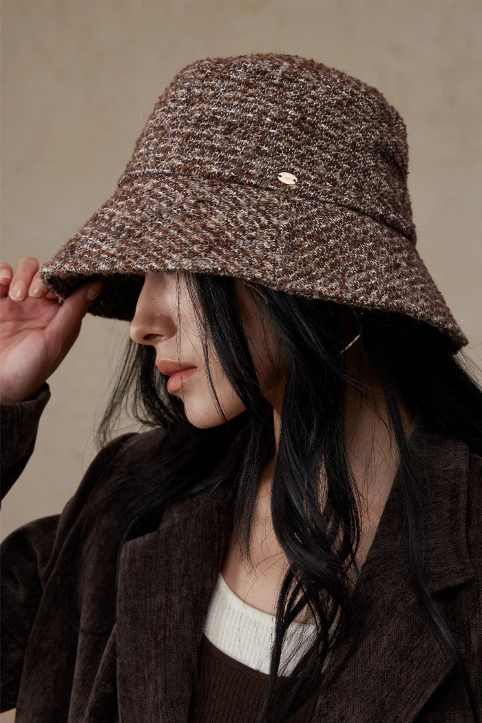Wool Blend Tweed Bucket Hat – Classic & Cozy | Multiple Colors OESLO