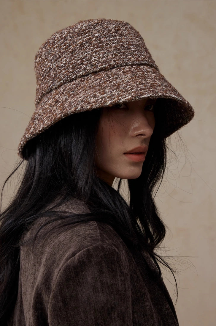 Wool Blend Tweed Bucket Hat – Classic & Cozy | Multiple Colors OESLO