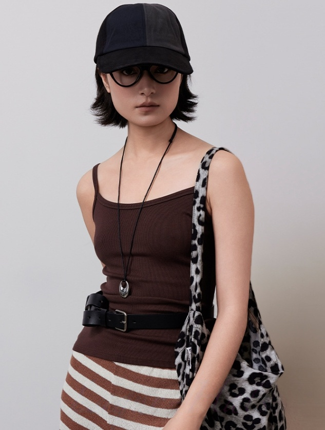 Colorblock Cotton Baseball Cap - OESLO