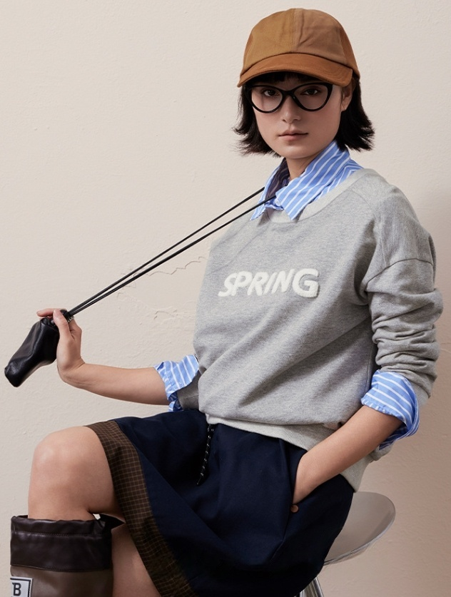 Colorblock Cotton Baseball Cap - OESLO