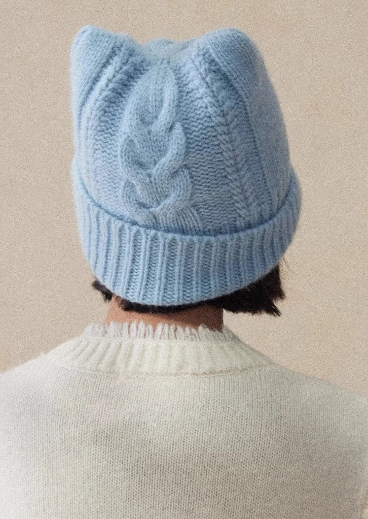 Cat Ear Knit Beanie Hat for Winter | Multiple Colors - OESLO