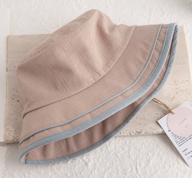 Cotton Bucket Hat–Casual Sun Hat - AOA Fashion Accessories