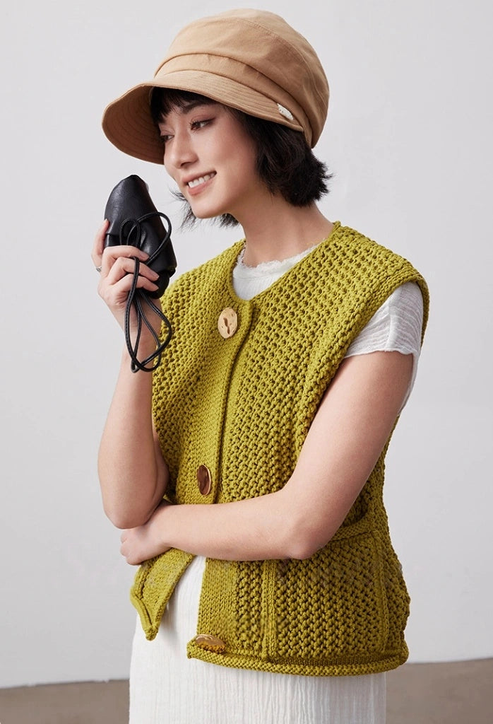 Elegant Cotton Bucket Hat for Women – Wide Brim Sun Hat OESLO