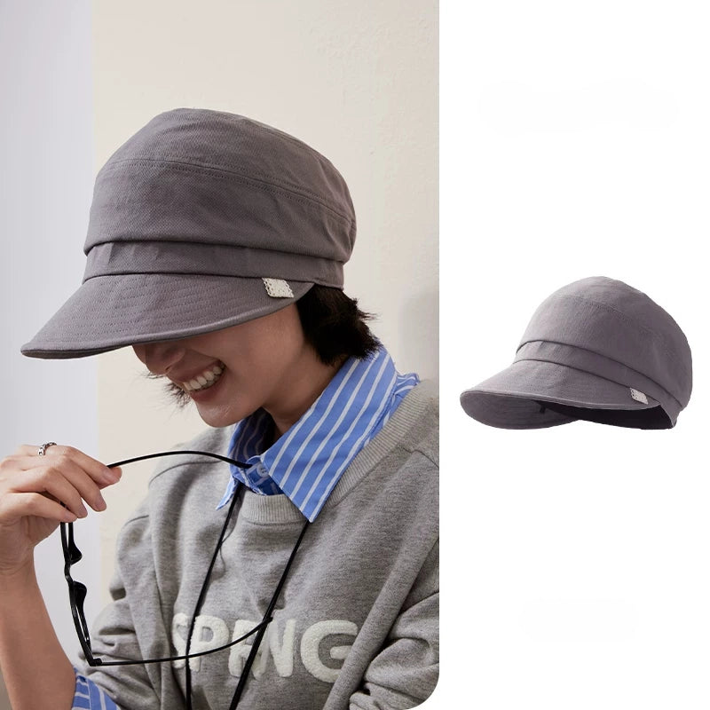 Elegant Cotton Bucket Hat for Women – Wide Brim Sun Hat OESLO