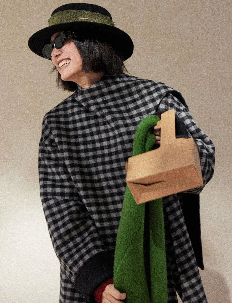Elegant Wool Fedora Hats for Women | Vintage Black & Beige Style - OESLO