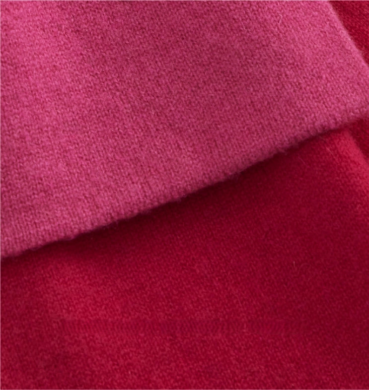 Premium Reversible Two-Tone 100% Wool Winter Scarf | Multiple Colors - OESLO