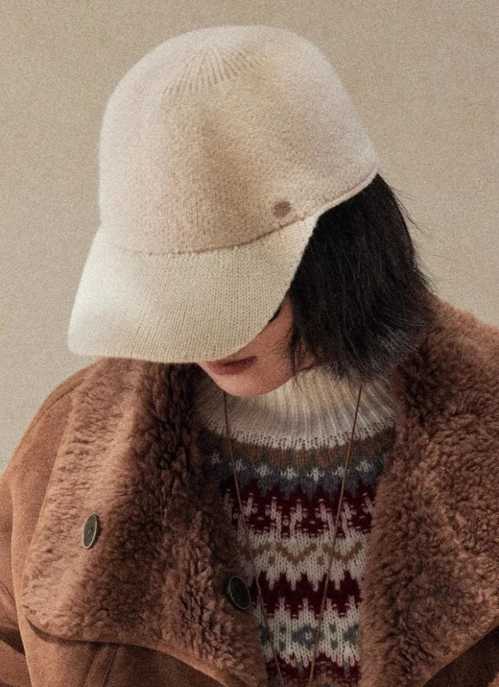 Knitted Baseball Cap for Women | Multiple Colors - OESLO