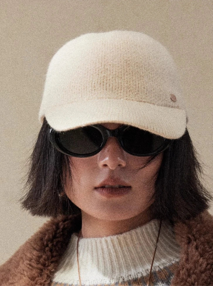 Knitted Baseball Cap for Women | Multiple Colors - OESLO