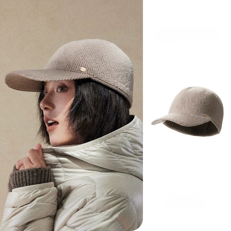 Knitted Baseball Cap for Women | Multiple Colors - OESLO