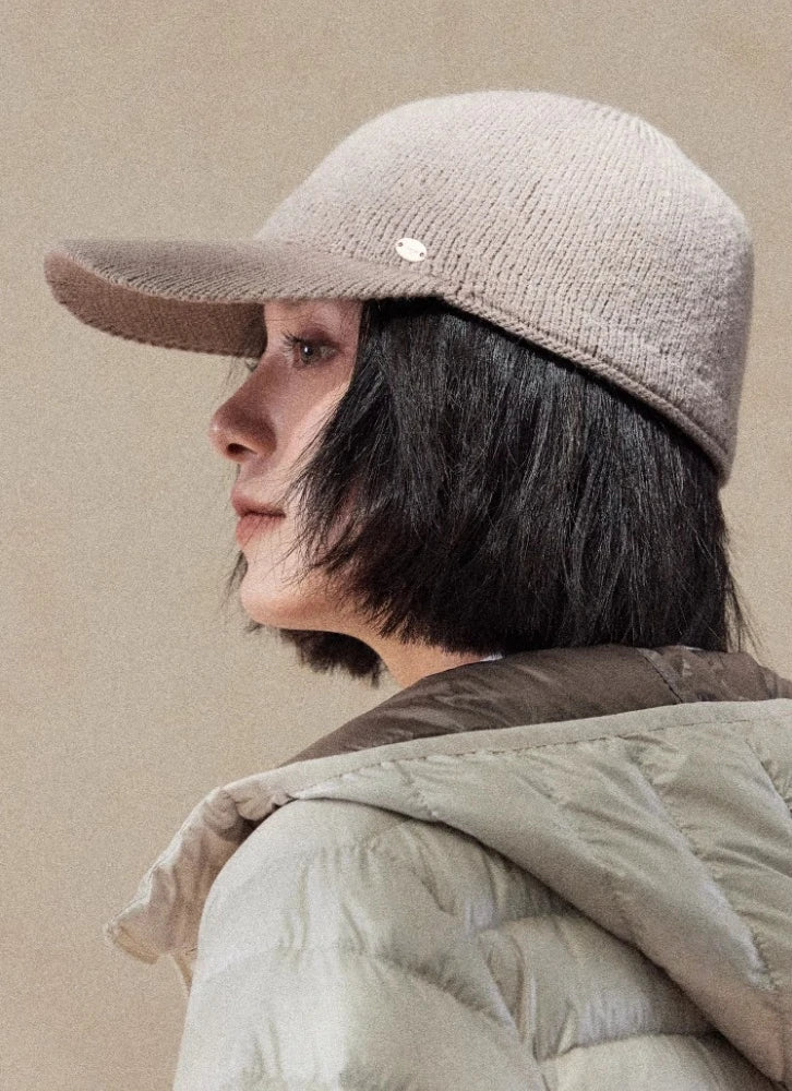 Knitted Baseball Cap for Women | Multiple Colors - OESLO