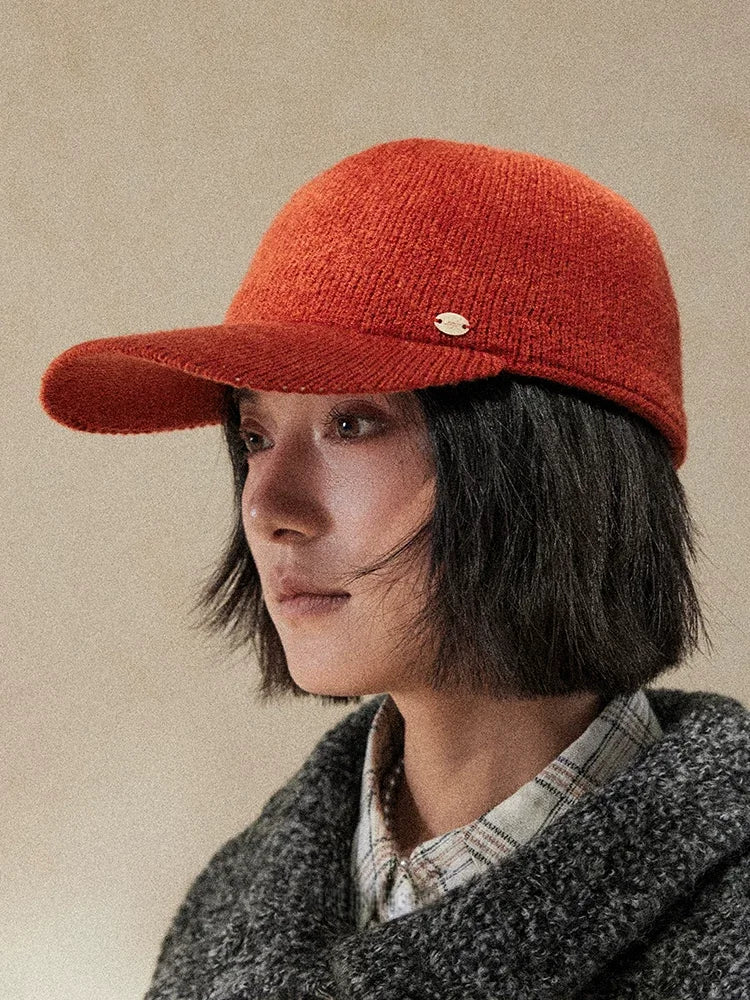Knitted Baseball Cap for Women | Multiple Colors - OESLO