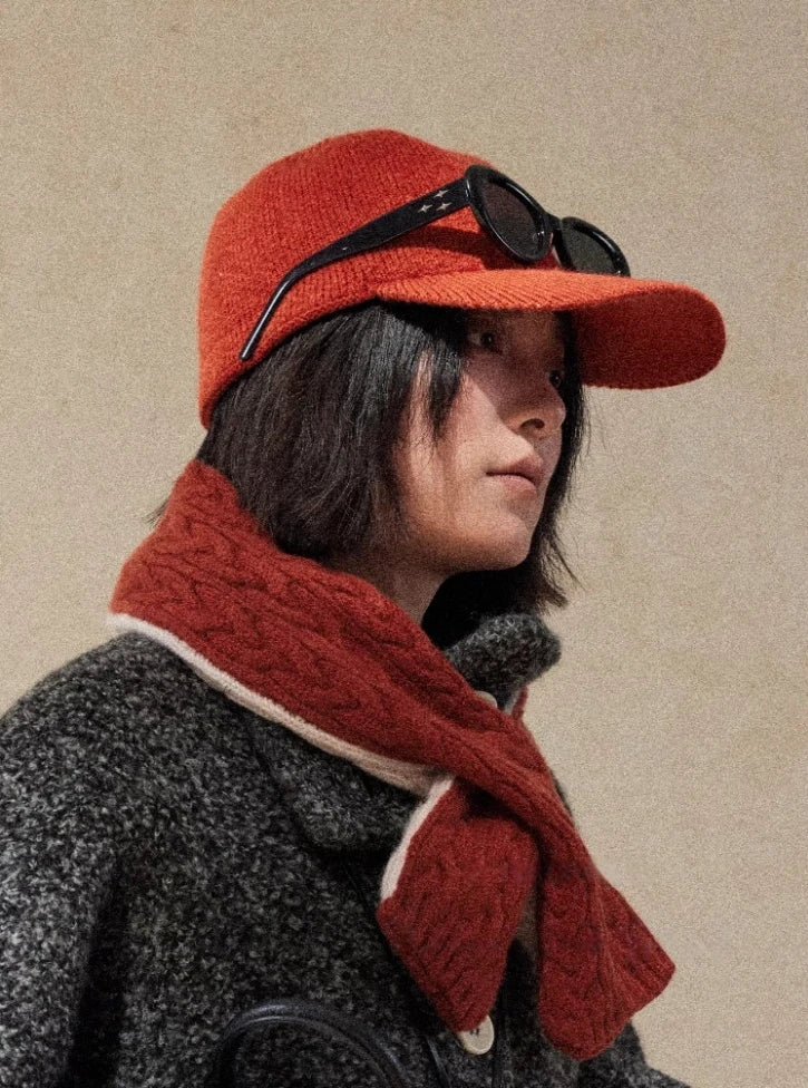 Knitted Baseball Cap for Women | Multiple Colors - OESLO