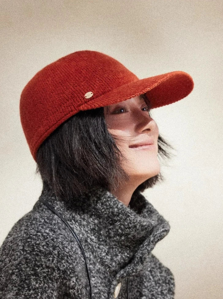 Knitted Baseball Cap for Women | Multiple Colors - OESLO