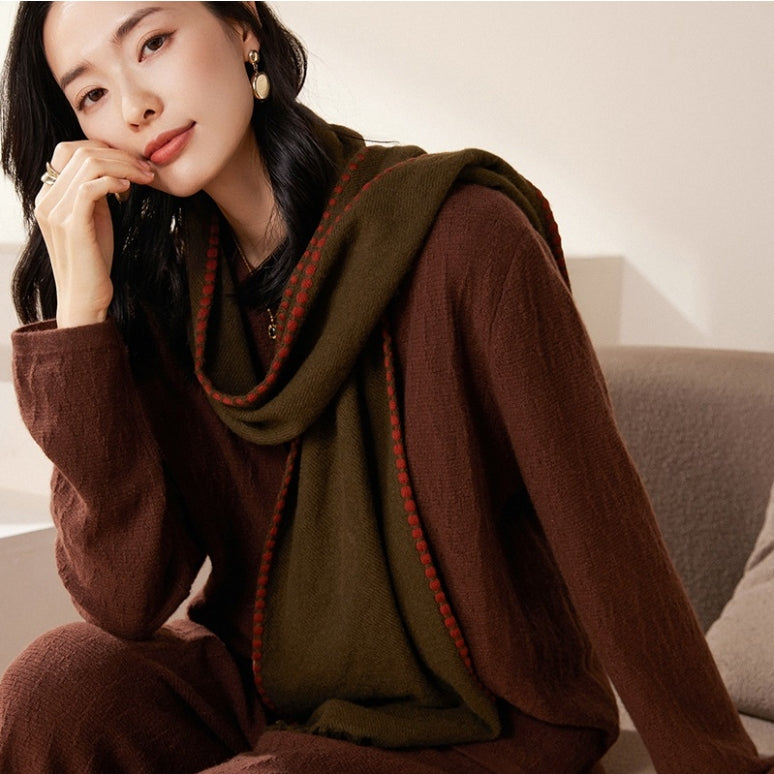 100% pure cashmere scarf for both men and women. - AOA Fashion Accessories