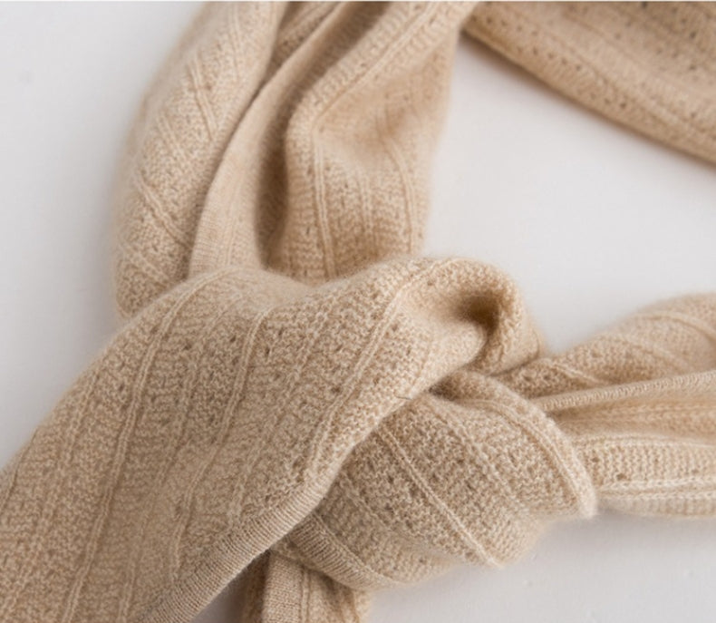 Luxury 100% Cashmere Triangle Scarf - OESLO