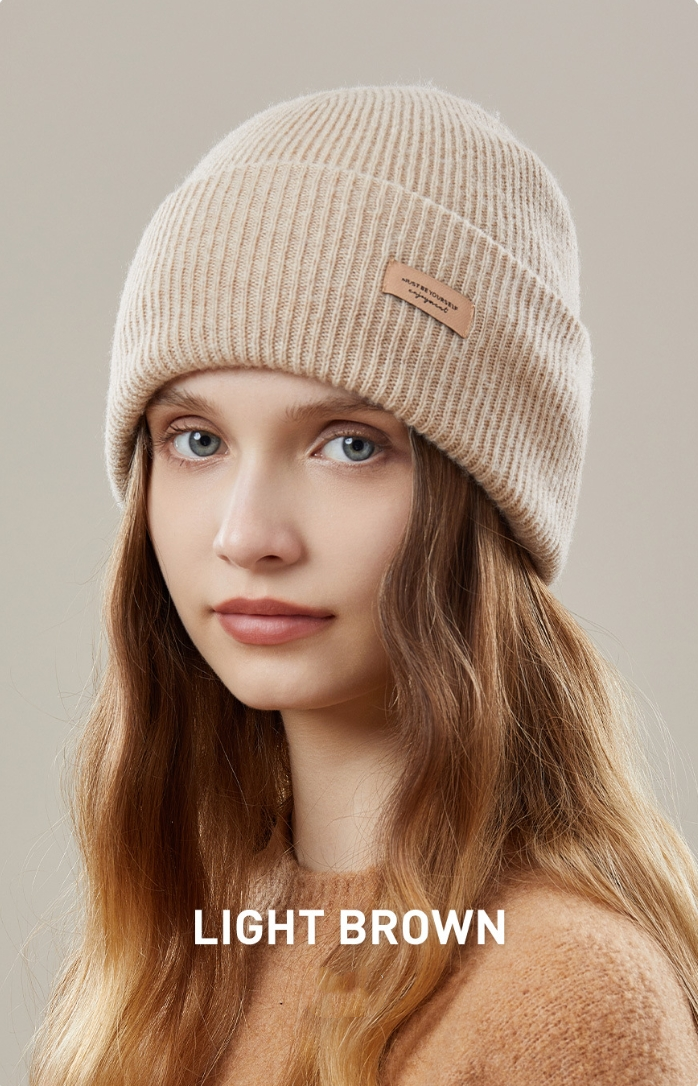 Wool Knit Beanie – Warm and Minimalist Winter Hat - OESLO
