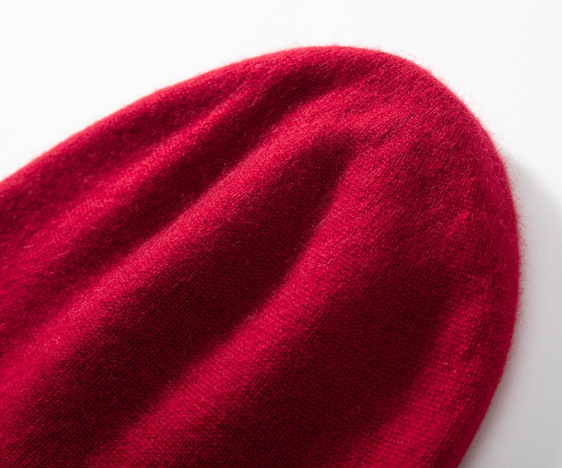 Wool Knit Beanie Hat - Soft, Warm Knitted Hat for Men and Women - OESLO