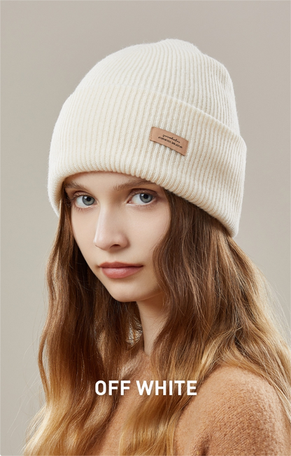 Wool Knit Beanie – Warm and Minimalist Winter Hat - OESLO
