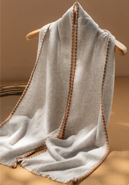 100% pure cashmere scarf for both men and women. - AOA Fashion Accessories