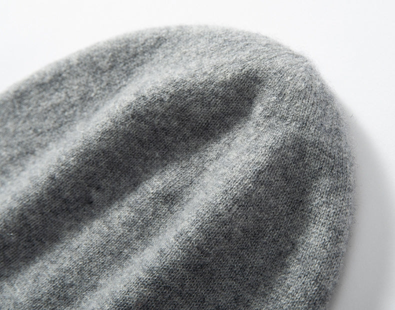 Wool Knit Beanie Hat - Soft, Warm Knitted Hat for Men and Women - OESLO